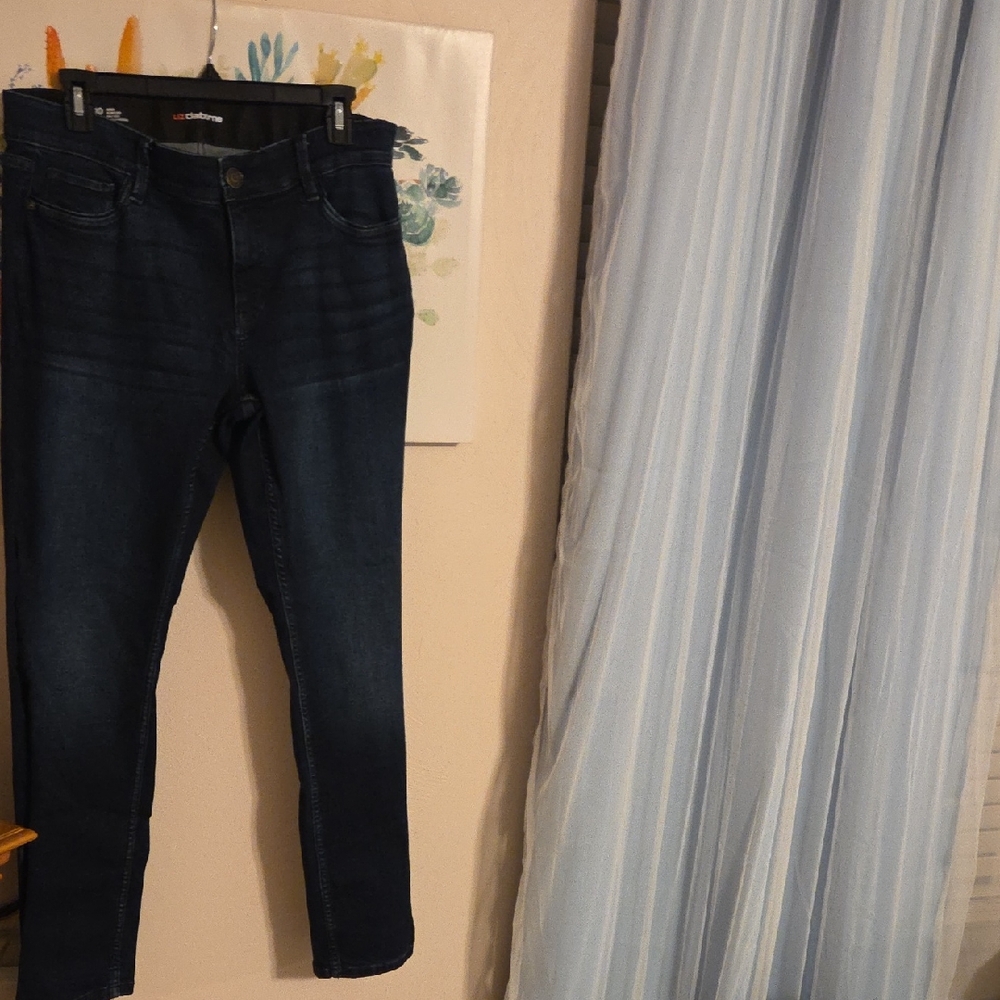 Liz Claiborne Women's Dark Blue Skinny Jeans